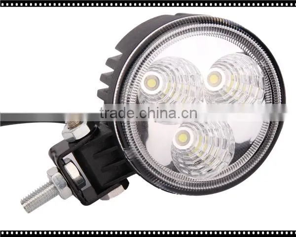 Factory Price 9W LED Work Light Voltage 12/24V Waterproof Ip67 Spot Flood Beam for Offroad Suv Atv photo-5