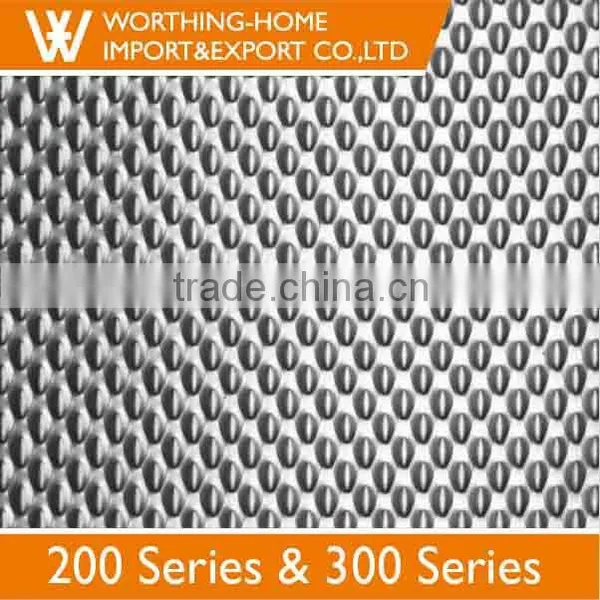 201 Cold Rolled Metal Round Hole Perforated Corrugated Stainless Steel Sheet photo-6