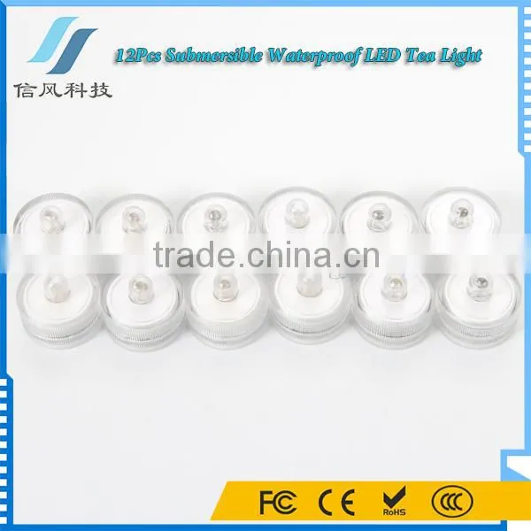 LED Submersible Tea Lights Decorative Candles photo-6