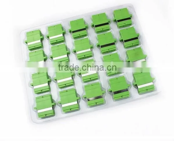 SC APC Square Split Type Fiber Optic Adapter/SC APC Bare Fiber Adapter photo-2