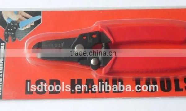 LSD LS-5021 Good Quality Wire Stripper Cable Wire Stripping Pliers Cutting 30mm Max Wire photo-5