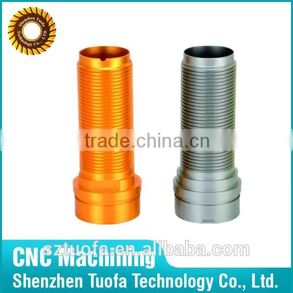 High Precision Turning Aluminum Cnc LED Flashlight Parts photo-6
