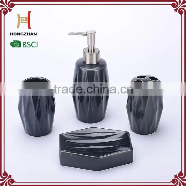 Creative New Style Ceramic Bathroom Set 4pcs