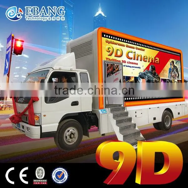 Charming Truck Mobile 9d Cinema,cinema 9d Cinema Simulator in Guangzhou photo-5