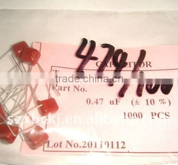 0.47 100V Film Capacitor/ Capacitors