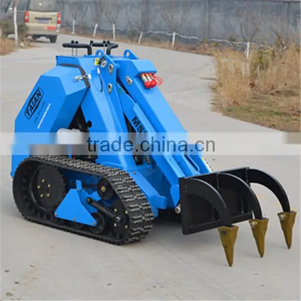 High Efficiency Stone Bucket Loader MS500 Mini Crawler Loader photo-4