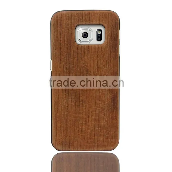 Mobile Phone Housing PC+ Cherry Wood For Samsung Galaxy S6 Cover for Galaxy S6 Case for S6 Case photo-2
