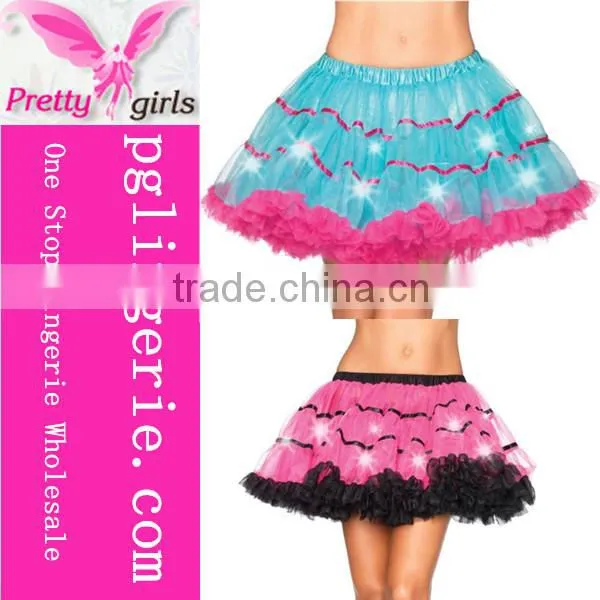 Rainbow Colorful Tutu Skirt For Dance 2016 China Wholesales Adult Tutu Skirt Cheap Women Dancewear Tutu Ballet photo-3
