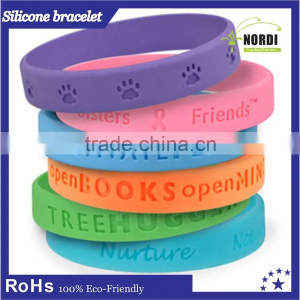 Christmas Promotional Wristband,silicone Wristbands/bracelet/Silicone Wristband photo-2