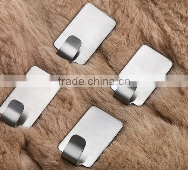 Stainless Steel Hook and Clothes Metal Hanging Stainless Steel Sticky Hook photo-6