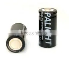 Battery Manufacturer Palight 16340 1000mAh 3.7V Rechargeable Battery Black
