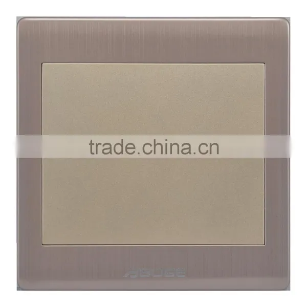 Blank Plate With Golden Color