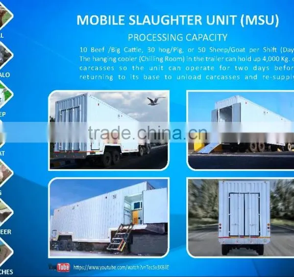 Mobile Slaughterhouse for Cattle