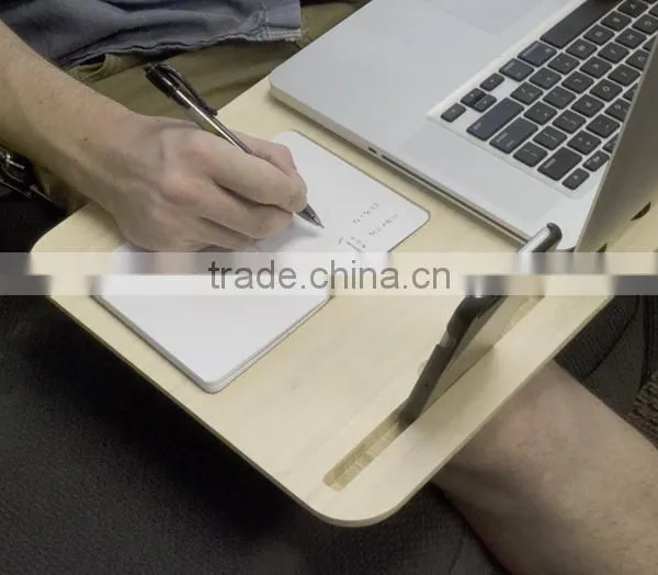 Slate 2..0 With Desk Space--The Bamboo Mobile Lap Desk on Leg for 11'' to 13'' photo-3