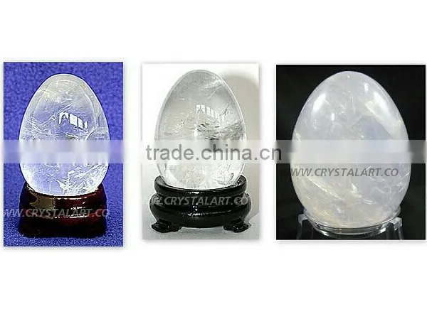 Crystal Quartz Eggs