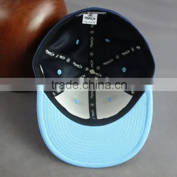 BSCI Custom Diamond Polyster Fabric Snapback Cap With 3D Embroidery Logo photo-6