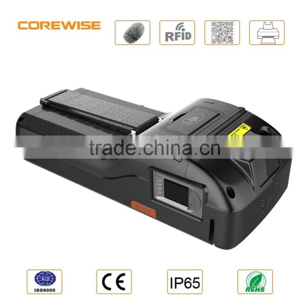 4G LTE All in One Android Portable Wireless POS Terminal With 4 Inch Screen 1D/2D Barcode and Fingerprint Sensor photo-2