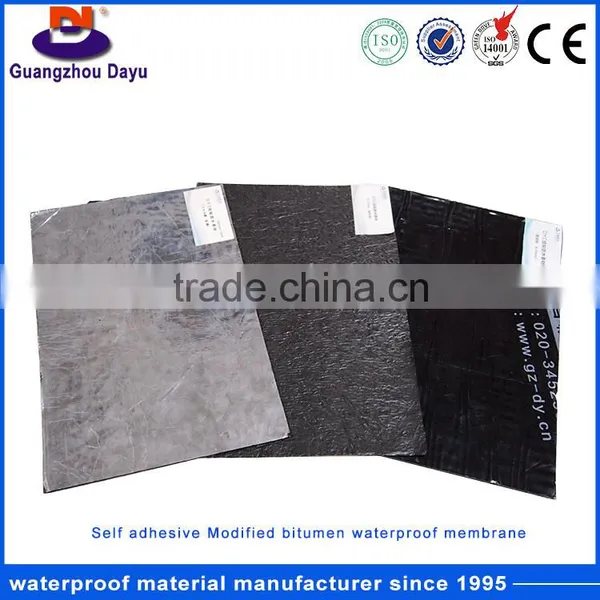Self-adhesive High Polymer Bitumen Waterproofing Membrane photo-2