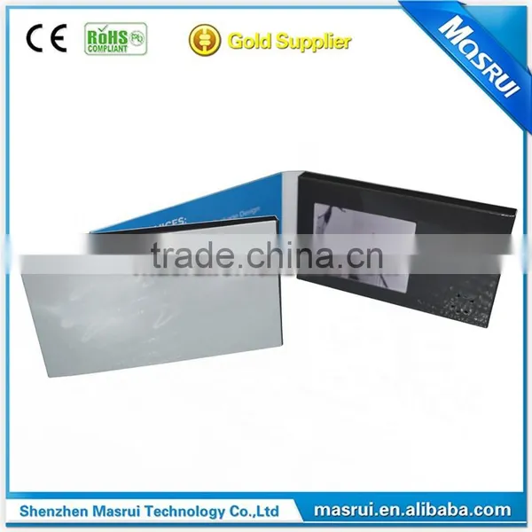 2.4 Inch Video Brochure With Plastic Cover and Earphone Function photo-5