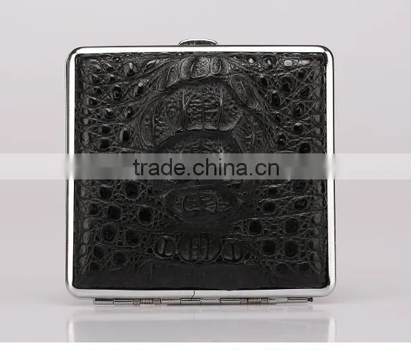 Crocodile Leather Cigarette Cases Wholesale Cigarette Cases Diy Cigarette Case photo-3