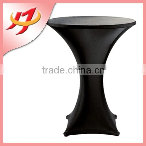 Flame Retardant Wedding Decoration Lycra Spandex Chair Covers and Table Covers ,wholesae Plastic Table Covers Bar Table Covers