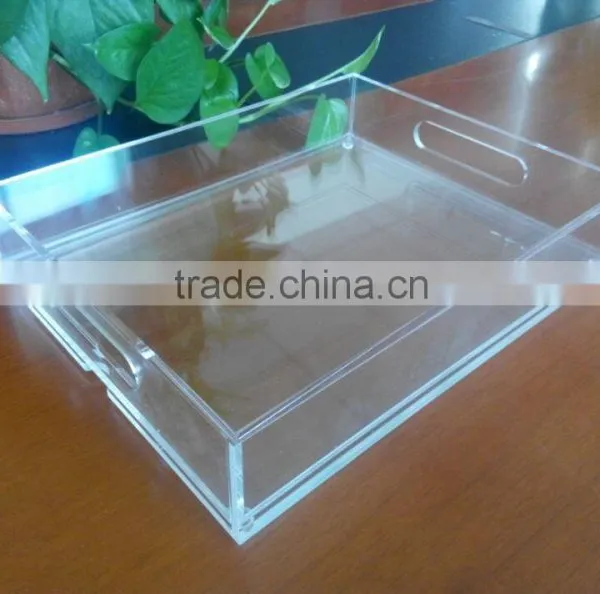 Promotion Plastic Square Transparent PET Food Tray photo-2