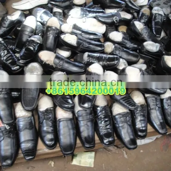 2015 Top Graded Original Bulk Second Hand Leather Shoes