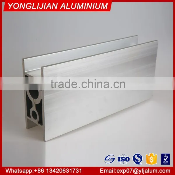 Mill Finish Aluminium Industrial Profiles