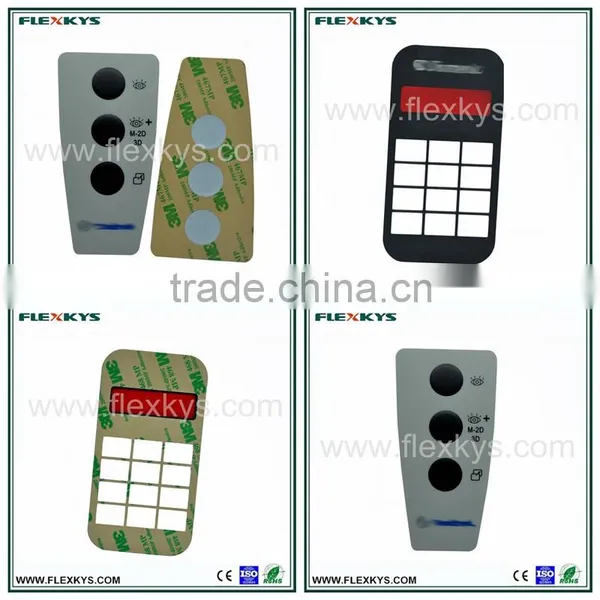 High Quality Custom Prototype Graphic Overlay for Industrial Controller Membrane Panel photo-6