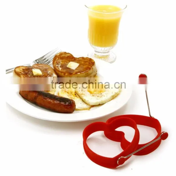 2016 Wholesale Silicone Egg Rings Christmas Pancake Molds / Pancake Mold photo-4