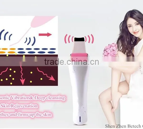 High Quality Rechargeable Ultrasonic Skin Scrubber photo-6