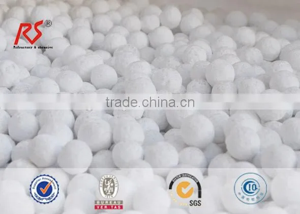 Sintered White Tabular Alumina WTA Tabular Alumina 99%min for Castable Refractory photo-5