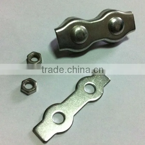 3/8" Two Bolt Polyrope Clamp for Electric Fence photo-3