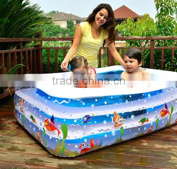 Children Inflatable Water Pool Water Sports Pvc Swimming Pool for Kids photo-5