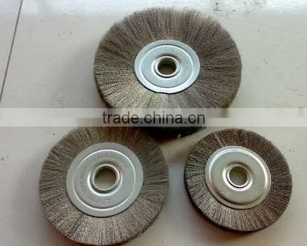 High Quality Copper Wire Disc Brush photo-2