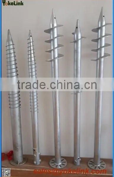 Hot Selling Carbon Steel Ground Screw for Solar Stand photo-4