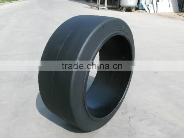 Cheap Warehouse or Airport Trailers Parts Press on Solid Tire 22x9x16 18x7x121/8 21x8x15 28x12x22 photo-3