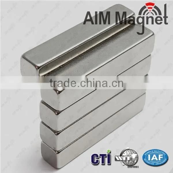 N42 1/2 " x 1/8 " x 1/2 " Neodymium Magnet photo-4