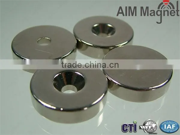 Permanent 15mm Strong Neodymium Ring Magnet N52 photo-2
