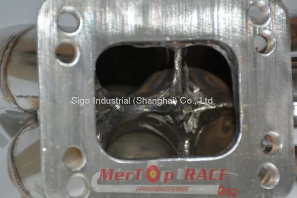 Mertop Race 3mm Thick Schedule 40 Manifold for B** M30 T4/T3 Turbo E30/E32/E34/E28/E24/E23/E9 photo-3