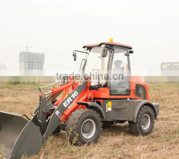 EPA Engine ER16 Wheel Loader With Snow Blower for Sale photo-2