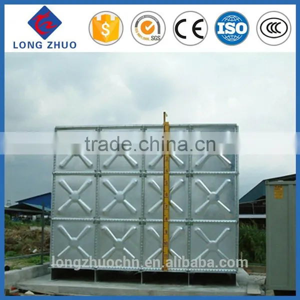 Large Volume Hot Dip Galvanized Steel Water Tank photo-5