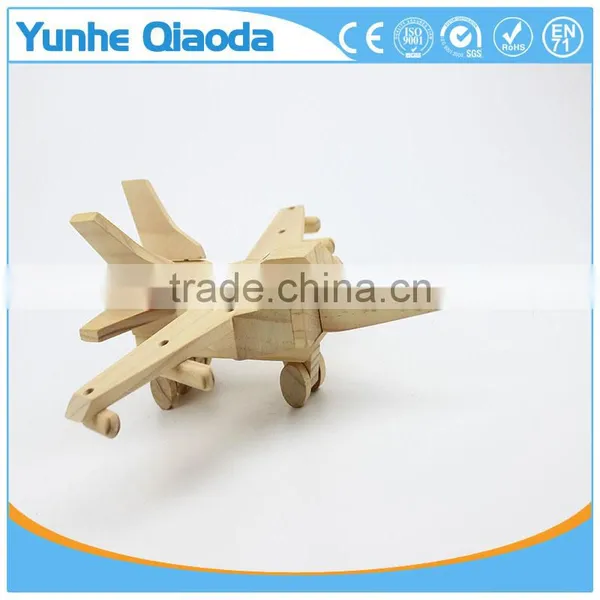 Wood 3D Vehicle Puzzles Warcraft 3D Woodcraft Kit Assemble Paint DIY 3D Puzzle Toys for Kids Adults the Best Birthday Gift photo-5