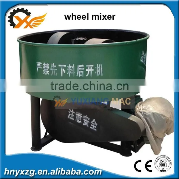 High Performance Wheel Roller Mixer for Mixing Charcoal Powder photo-2