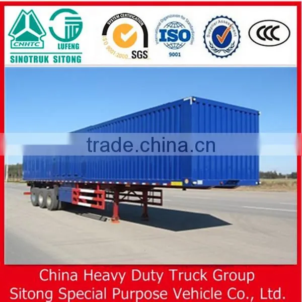 Strengthen Container Semi Trailer,Cargo Box Semi Trailer Used to Carry Goods photo-4