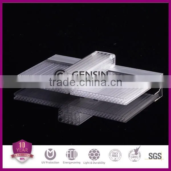 Polycarbonate Hollow Sheet With Clips 600mm/800mm/1040mm photo-2