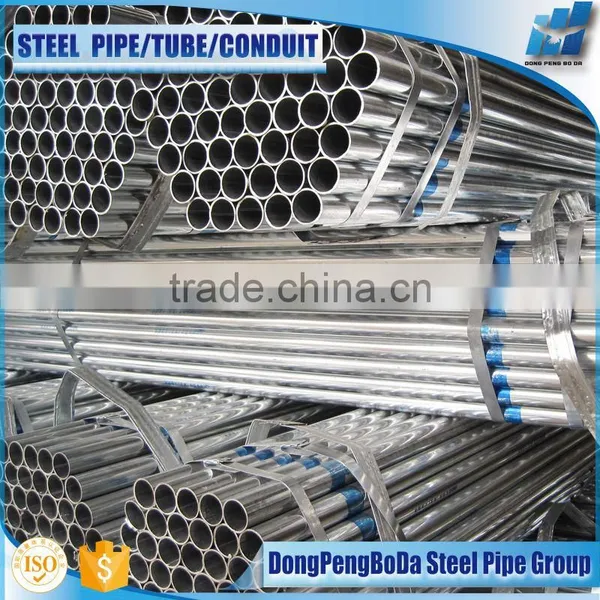 Professional Manufacturer Q195 Erw Pre Galvanized Round Tubes photo-5