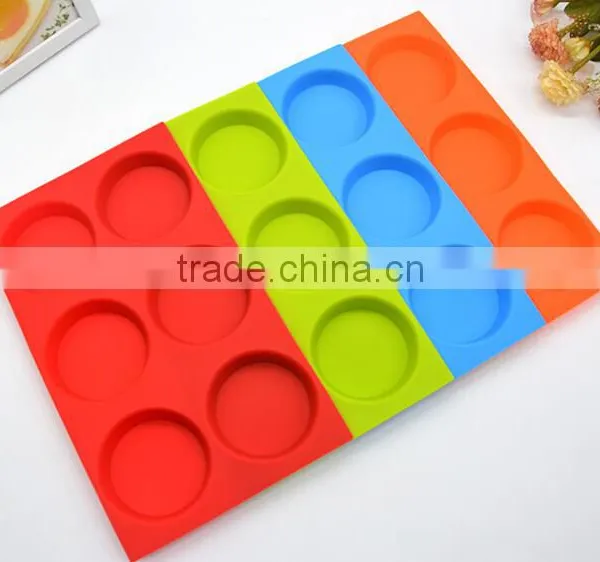 Round 6 Cavity Silicone Mold,silicone Cake Mold photo-3