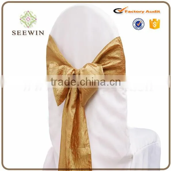 Fancy Brand Curly Willow Tafette Chair Sash for Chair Deco photo-4