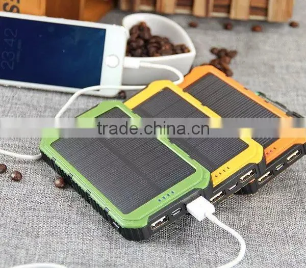 New Arrival 2016 Hot Selling Waterproof Solar Power Bank 20000mAh photo-4
